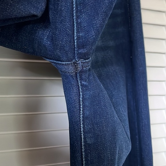 MOTHER The High Rise Rambler Zip Ankle Jean | Animal Instinct Blue | SZ 30 - Picture 10 of 16